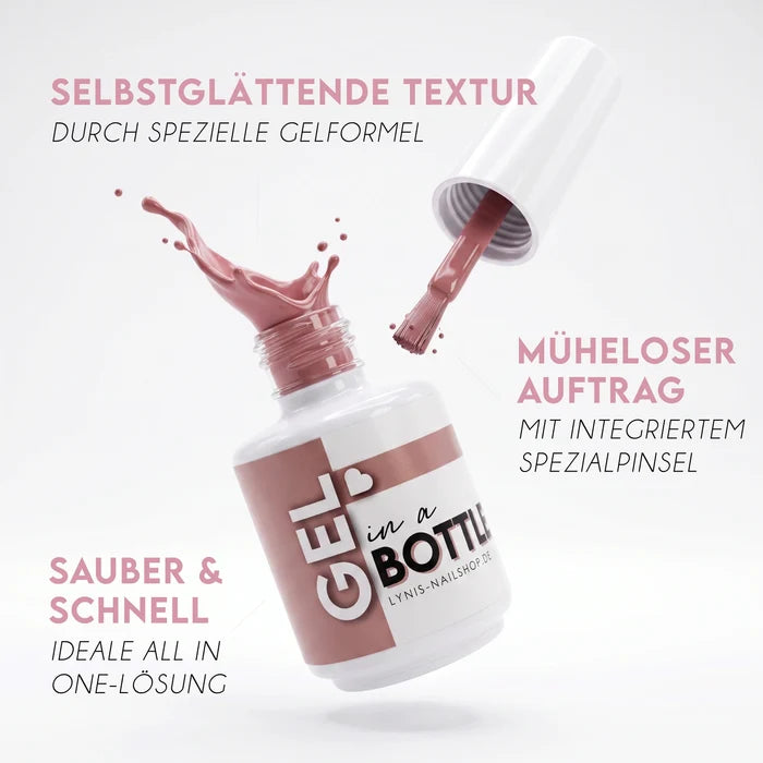 Gel in a bottle · Light Rose 15ml*