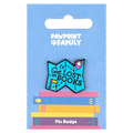 Get Lost In Books Pin Badge / Κονκάρδα Φιλαναγνωσίας World Book Day - Diavazo Greek Books