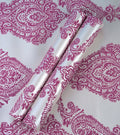 Gracia Pink Damask Design Floral Wallpaper 301261