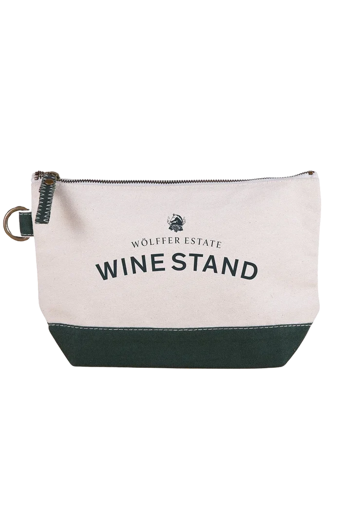 Green Zip Pouch