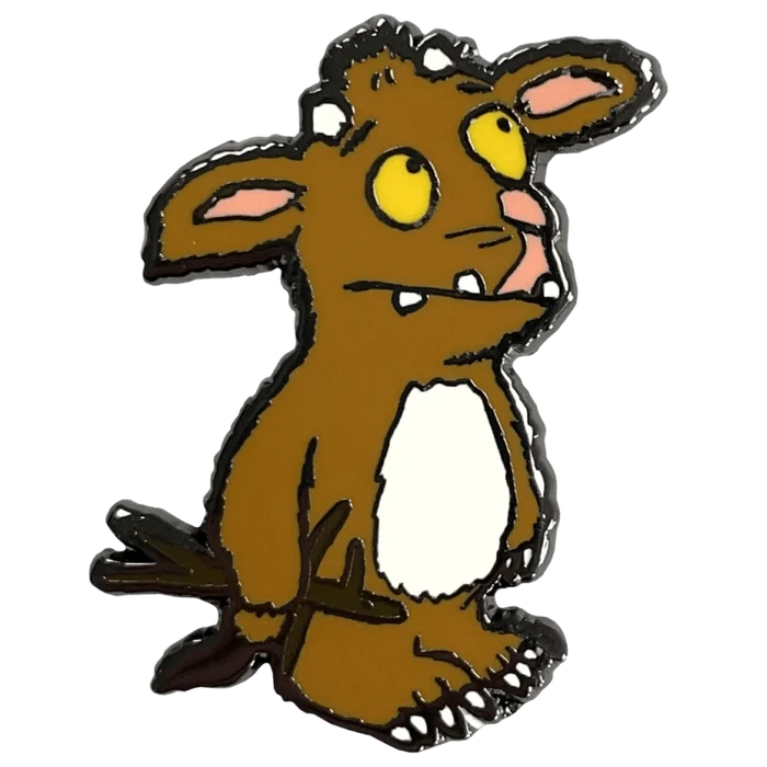 Gruffalo's Child Character Pin Badge / Κονκάρδα Μικρό Γκρούφαλο - Diavazo Greek Books