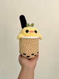 Handmade Crochet Chick Boba Plushie