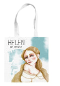 Helen of Sparta Tote Bag - Diavazo Greek Books