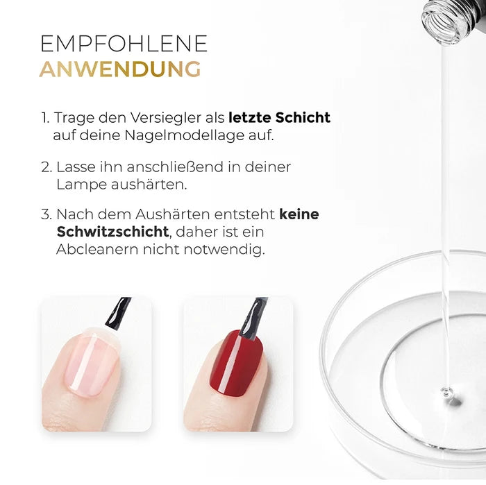 High Gloss · No Wipe · 10ml*