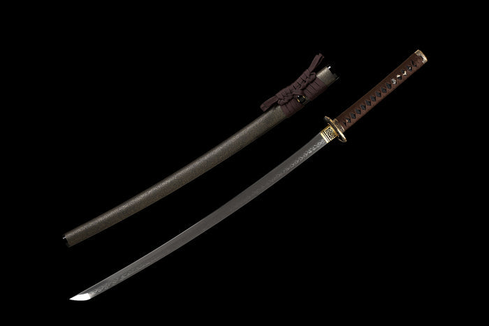 Japanses Samurai Katana Sword L6 Steel Clay Tempered
