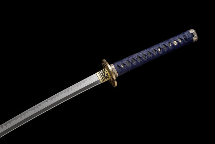 Japanses Samurai Katana Sword L6 Steel Clay Tempered
