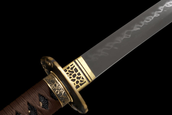 Japanses Samurai Katana Sword L6 Steel Clay Tempered
