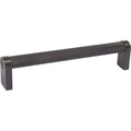 Knurled Matt Black Handle 192mm cupboard handle