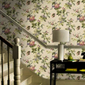 Lavender Dream Faded Violet Floral Design Wallpaper 322330