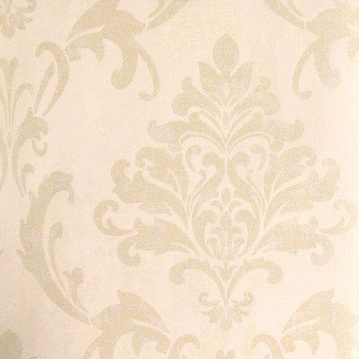 Lyndhurst Beige Baroque Motif Design Wallpaper 331908