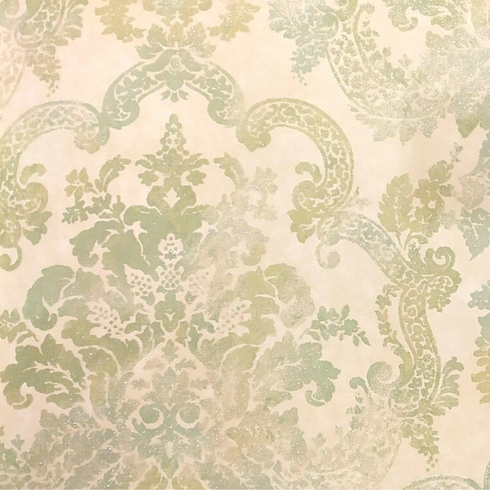 Lyndhurst Beige Baroque Motif Design Wallpaper 331921