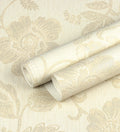 Lyndhurst Beige Damask Design Wallpaper 331949