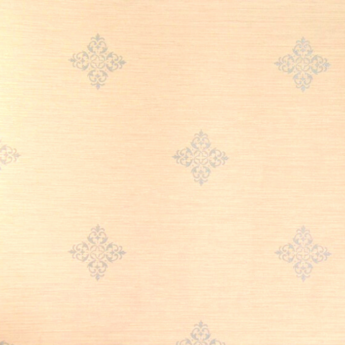 Lyndhurst Peach Baroque Motif Design Wallpaper 331904