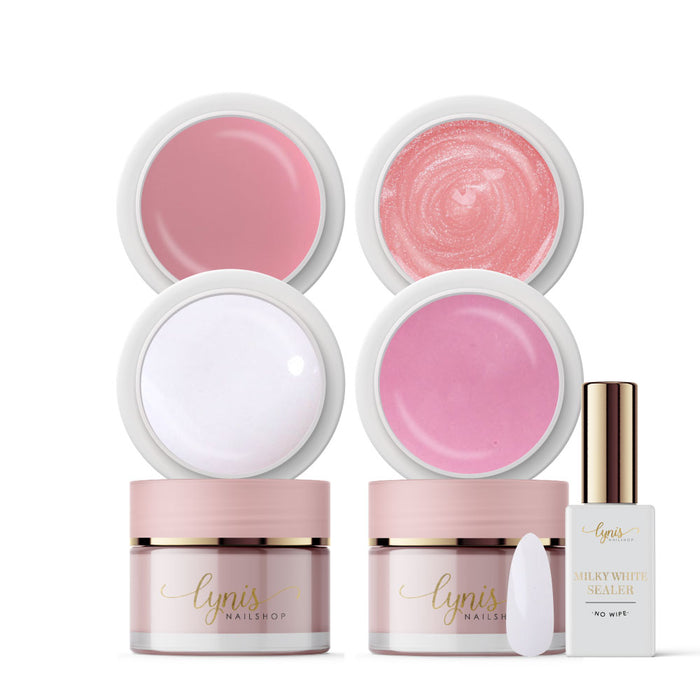 Lynis Nailshop - Babyboomer Gel Set*