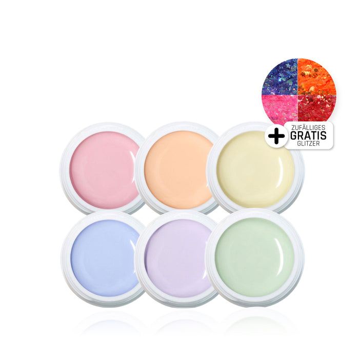 Lynis Nailshop Sugar Pastell Farbgel Set*