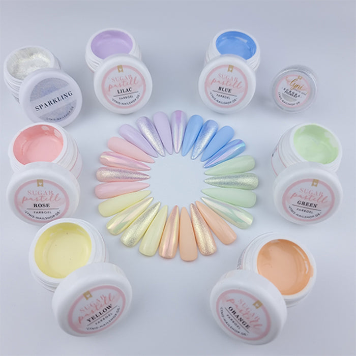 Lynis Nailshop Sugar Pastell Farbgel Set*