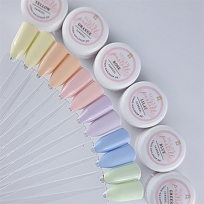 Lynis Nailshop Sugar Pastell Farbgel Set*
