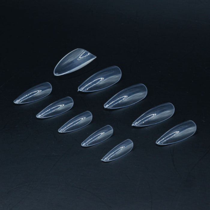 Mandel Normal · Clear · Press On Tips