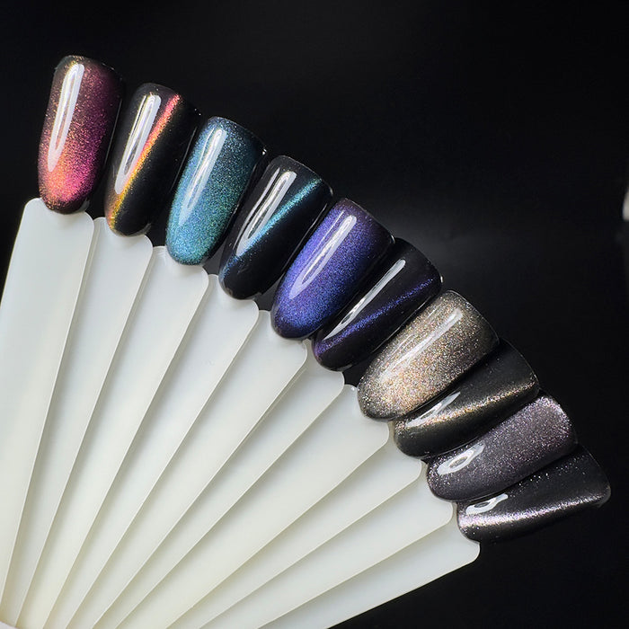 Mirror Cat Eye Shellac Set
