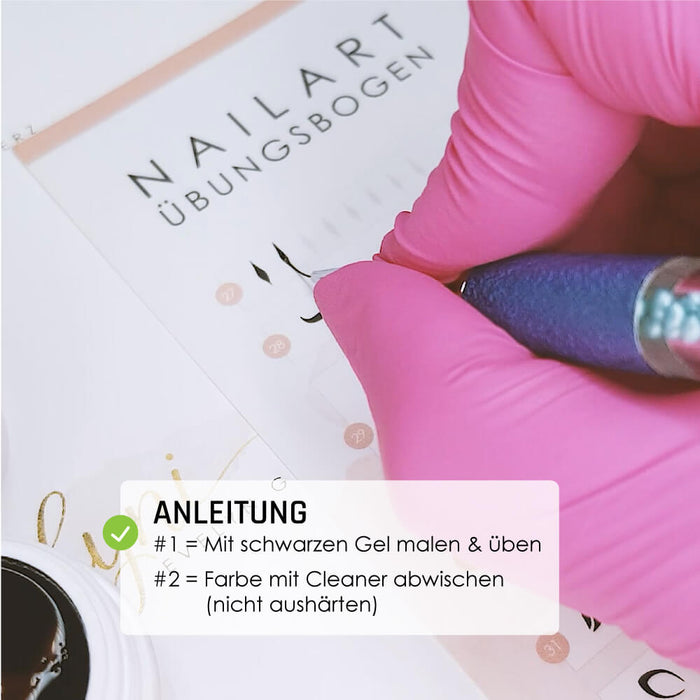 NailArt Übungsbögen