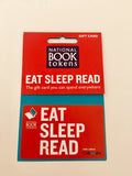 National Book Tokens - Eat Sleep Read - Diavazo Greek Books