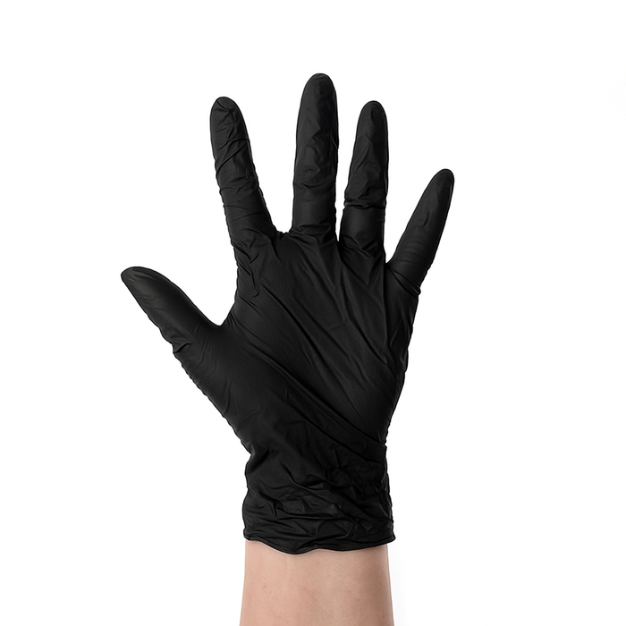 Nitril Handschuhe 200 Stk Schwarz