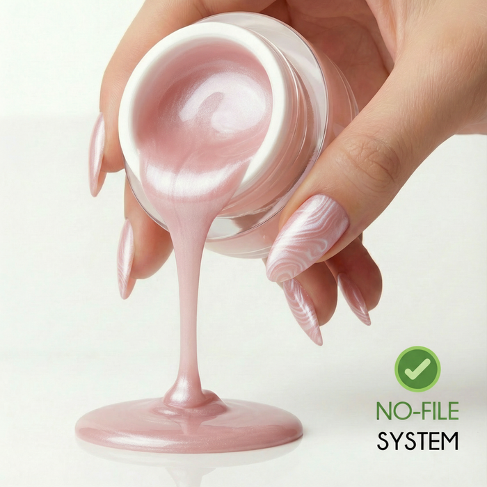 No File · Builder Gel Satin Rose