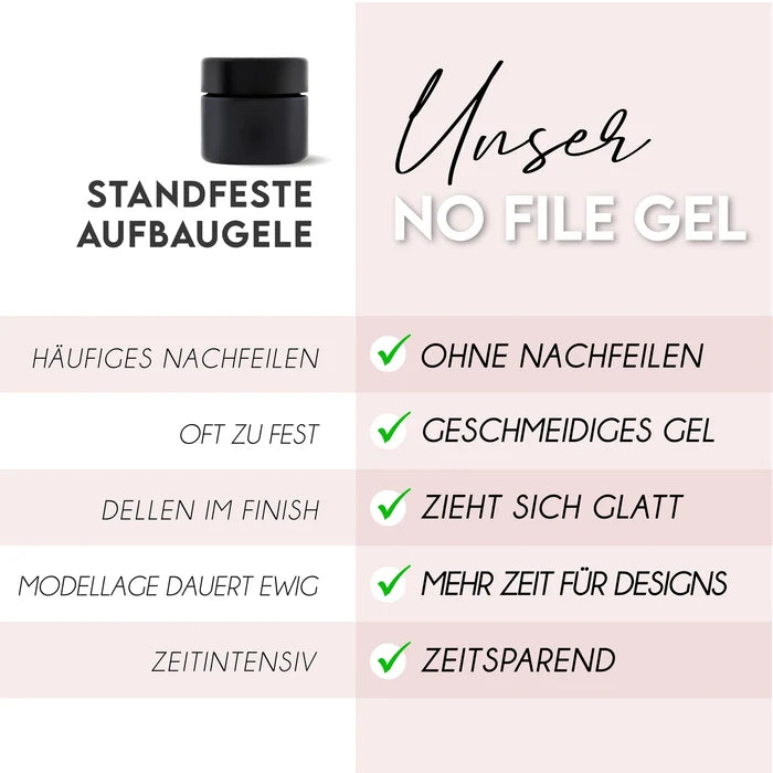 No File · Builder Gel Satin Rose