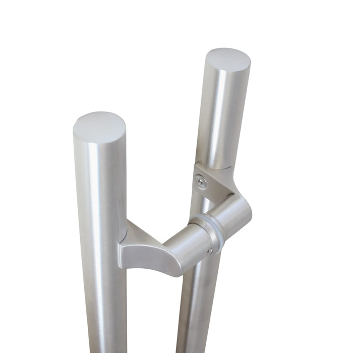 Offset pull handle round bar  32mm ss, 600mm (400mm cc) Misc