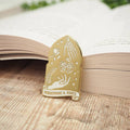 Persephone and Hades Enamel Gold Pin Badge - Greek Mythology Collection / Κονκάρδα Περσεφόνη & Άδης - Diavazo Greek Books
