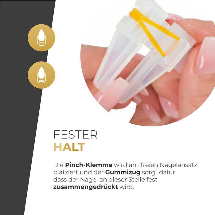 Pinch Klemme · clear