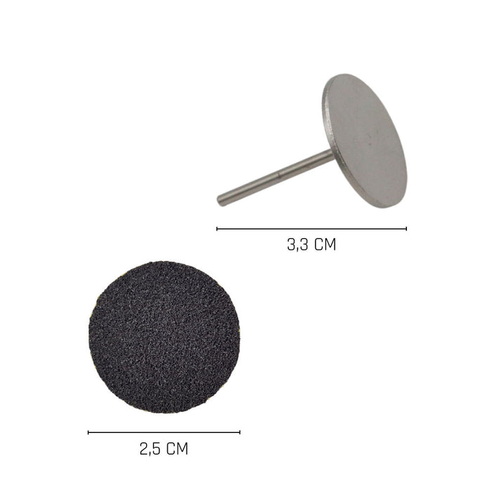 Pododisc Bit + 50 Schleifaufkleber