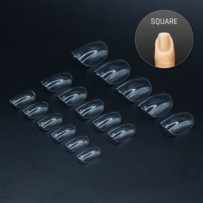 Press On Tips extra kurz · Clear Set