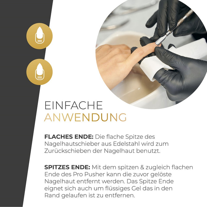 Pro Pusher Nagelhautschieber Rose