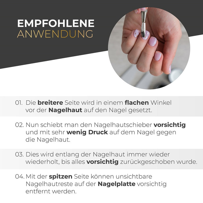 Pro Pusher Nagelhautschieber Rose