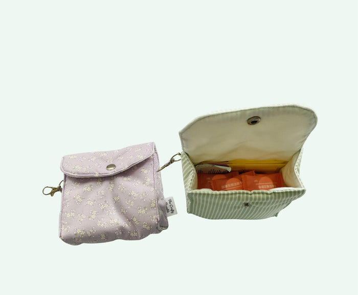 Quilted Boxy Pouch (with wristlet) - No kit