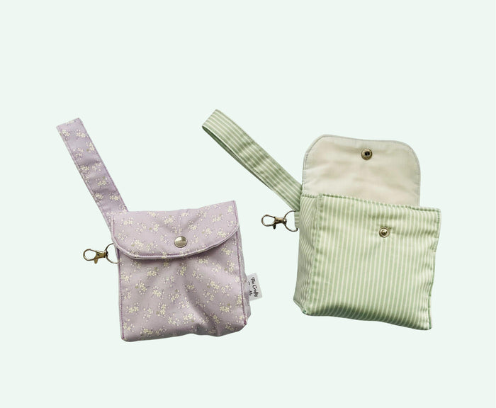 Quilted Boxy Pouch (with wristlet) - No kit