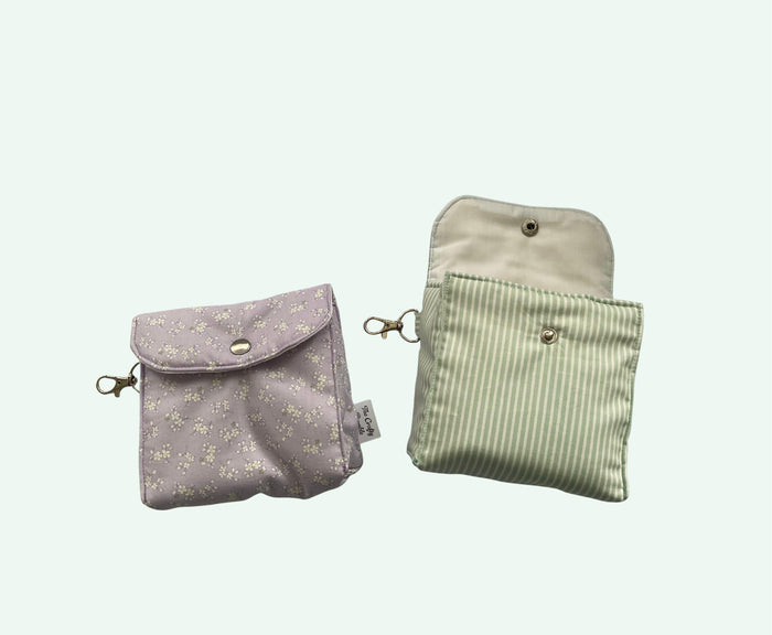 Quilted Boxy Pouch (with wristlet) - No kit