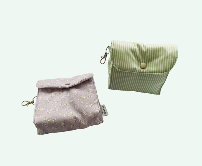 Quilted Boxy Pouch (with wristlet) - No kit