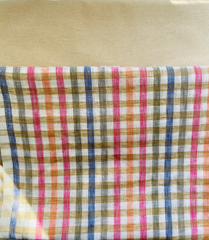 Quilted Tote Bag - Pretty Check