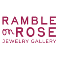 Digital gift card with Ramble on Rose Jewelry Gallery logo text on dark background
