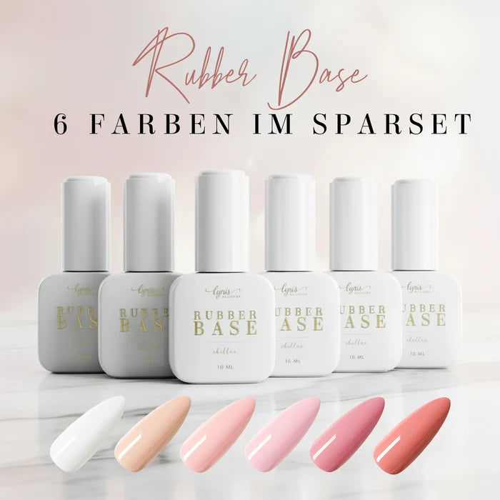 Rubber Base Shellac Set*