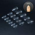 Rund extra kurz · Clear · Press On Tips