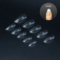 Rund Kurz · Clear · Press On Tips
