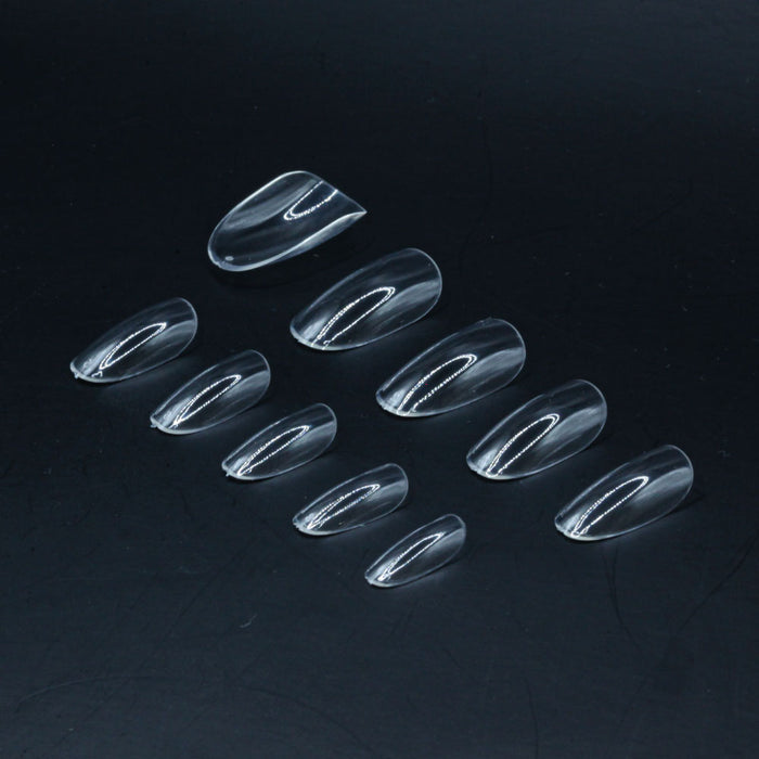 Rund Kurz · Clear · Press On Tips