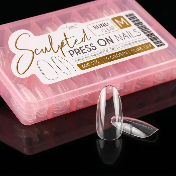 Rund M · Sculpted Pressonnails · Soft Gel Tips