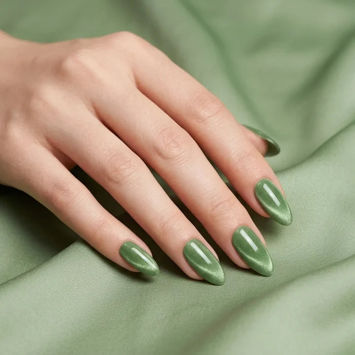 Shellac · Pearl Green · Cat Eye 10ml