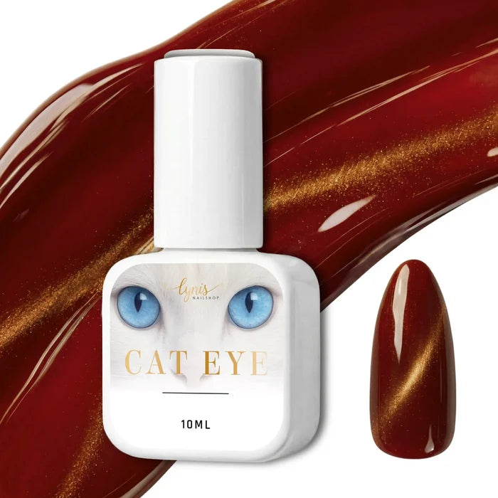 Shellac · Poppy Cat Eye Orange 10ml