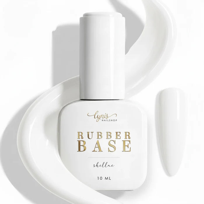 Shellac · Rubber Base · Milky White 7,3ml*