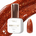 Shellac · Sparkle Autumn Amber 10ml